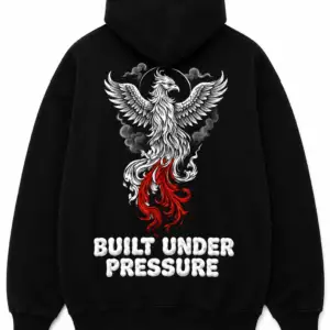 built under pressure hoodie