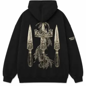 Home crown & daggers hoodie